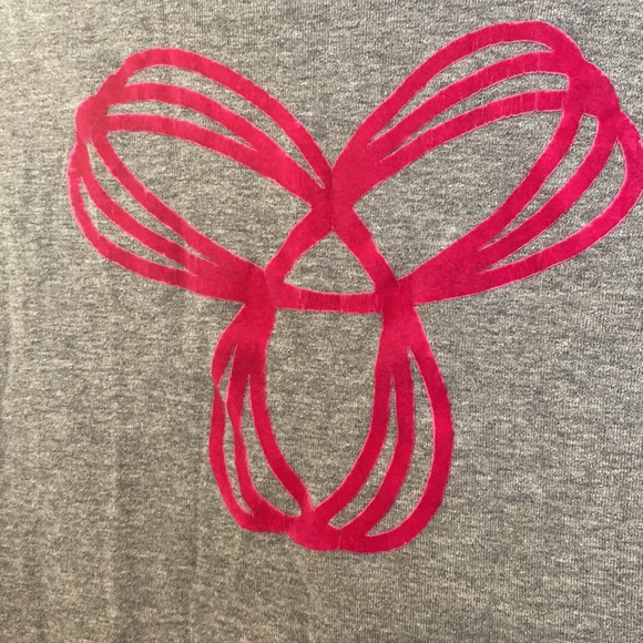 TNA/ Artiza oversized long sleeve in grey and pink - Picture 3 of 3